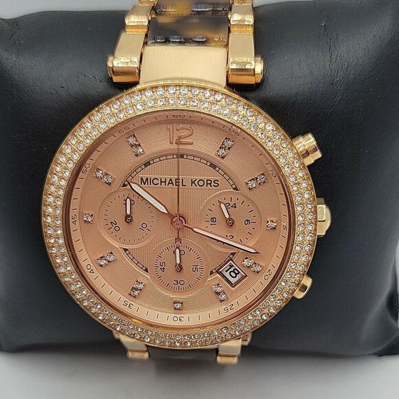 Michael Kors MK5538 Women's Stainless Steel Analog Dial Quartz Wrist Watch AM324 - Picture 1 of 11
